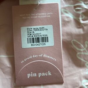 Birdy Grey - Crepe Terra Cotta Bridesmaids Dress